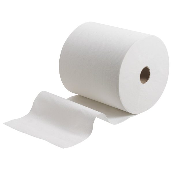 KC Scott® Rolled Hand Towels 6667 – 6 x 304m  White - Image 3