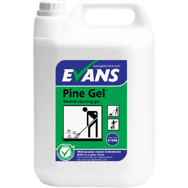 Evans Pine Floor Gel 2 x 5 Lts