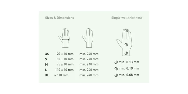 Aurelia Bold 100 Medical Grade Nitrile Gloves - Image 6