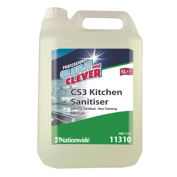 Clean & Clever Kitchen Cleaner/Sanitiser 5Lts