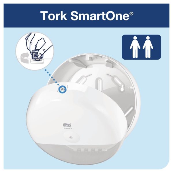 Tork SmartOne® Mini Toilet Roll Dispenser T9 - Image 2