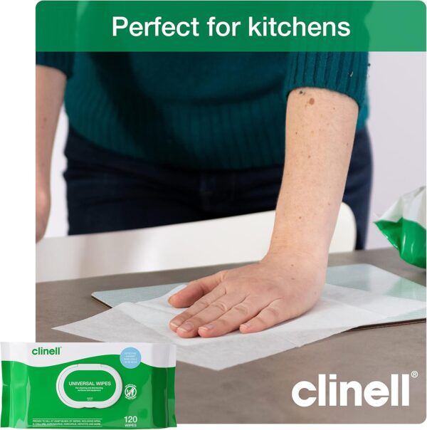Clinell Universal Disinfectant Wipes x 120 - Image 6