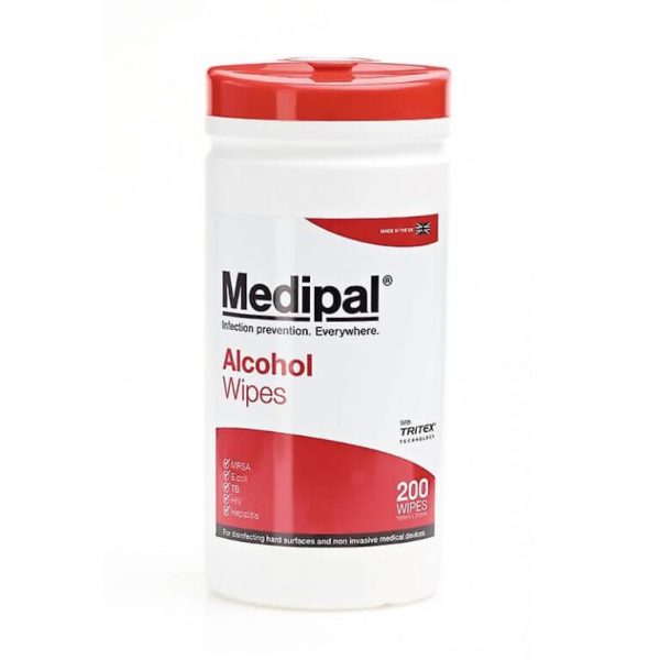 Medipal 200 70% Alcohol Disinfecting Clinical Wipes