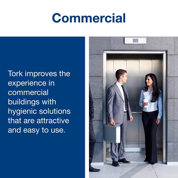 Tork Matic® Extra-Long Hand White Towel Rolls 290059 - Image 6