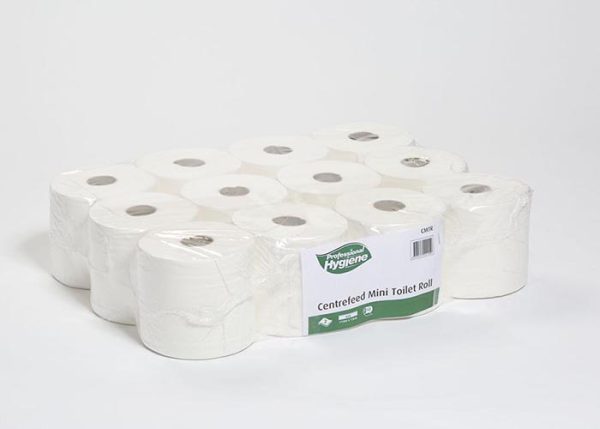 Professional Hygiene Centrefeed Mini Toilet Rolls