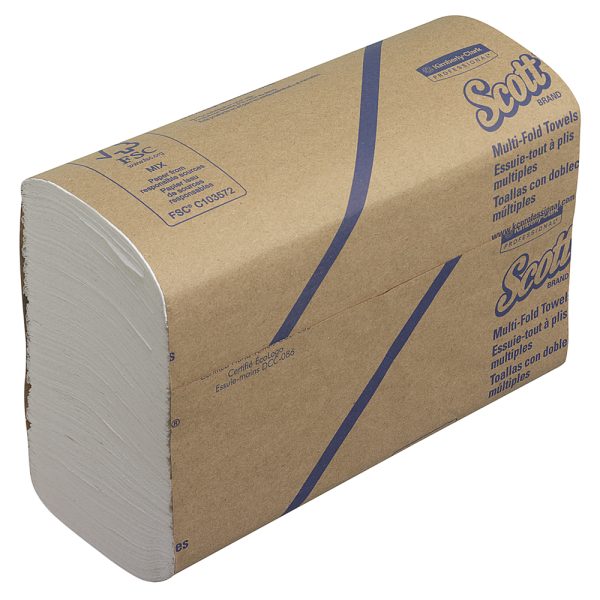 Scott Multifold Airflex Hand Towels White 3749 - Image 3