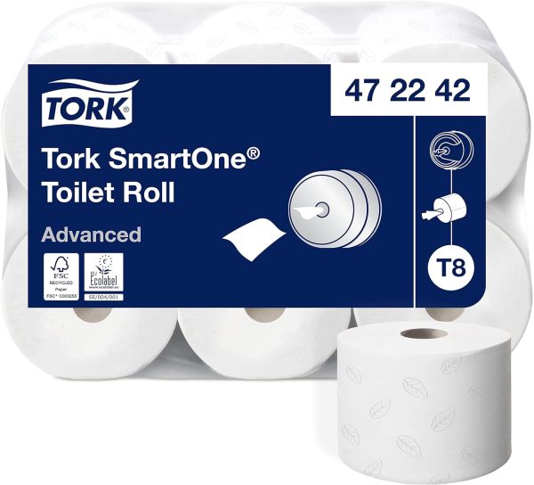 tork smartone toilet rolls 472242