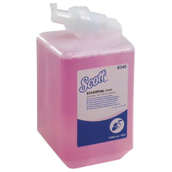 Scott 6340 Luxury Pink Foam Soap 6 x 1lt - Image 3