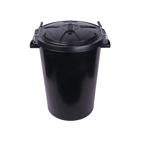 Black Dustbin 90 Ltr