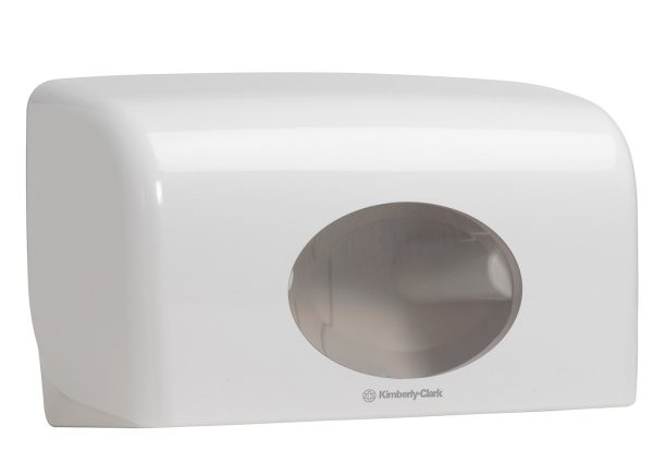 KC Aquarius™ Small Roll Double Toilet Roll Dispenser 6992 - Image 3