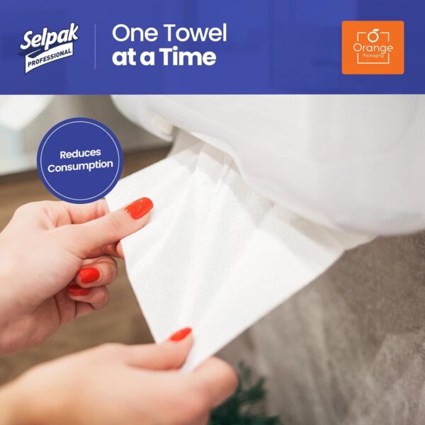Selpak Grey Hand Towel Dispenser - Image 2