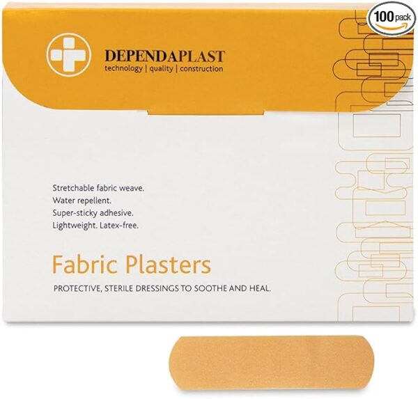 Dependaplast Fabric Plasters 7.5 x 2.5cm