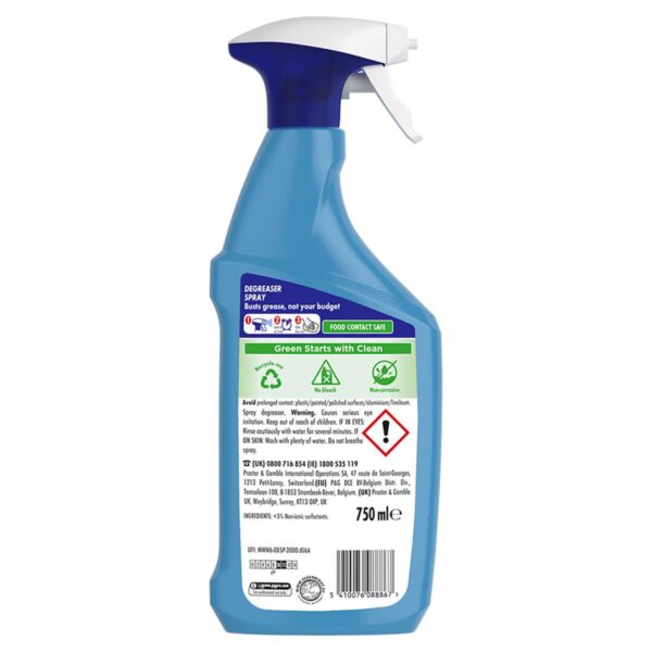Deepio Professional Degreaser Spray, 750ml - Image 2