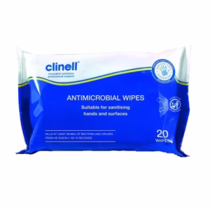 Clinell Antimicobial Hand Wipes (Pk20)